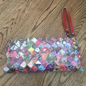 Floral wristlet